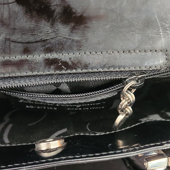 Vintage Salvatore Ferragamo Black Handbag - Picture 6 of 12